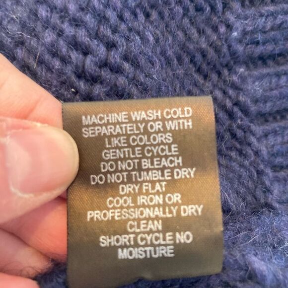 Filippo Novelli Italy chunky oversized alpaca blend cardigan funky grandpa - Picture 9 of 9